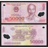 Vietnam 50,000 Dong, 2017, P-121, Polymer, UNC