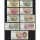 Tajikistan 1-1000 Rubles Set 9 PCS, 1994, P-1 2 3 4 5 6 7 8 9, UNC