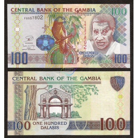 Gambia 100 Dalasis, 2013, P-29, UNC