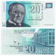 Finland 20 Markkaa, Litt A, 1993 (1997), P-123, UNC