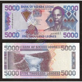 Sierra Leone 5,000 Leones, 2003, P-28, UNC