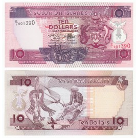 Solomon Islands 10 Dollars, C/1, 1996, P-20, UNC