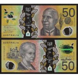 Australia 50 Dollars, 2018, P-New, Polymer, UNC