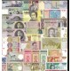 World 100 PCS Uncirculated Banknotes Set 52 Different Countries UNC
