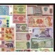 100 SETS X World 50 PCS Uncirculated Banknotes Set 28 Different Countries Currency Lot UNC