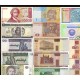 World 50 PCS Uncirculated Banknotes Set 28 Different Countries Currency Lot UNC