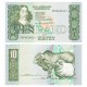 South Africa 10 Rand, 1985-1990, P-120d, UNC