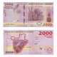 Burundi 2,000 Francs X 5 PCS, 2015, P-52, UNC