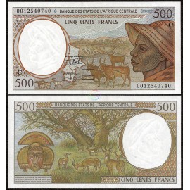 Central African States, Congo 500 Francs, 2000, P-101Cg, UNC