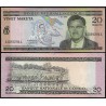 Congo D.R. 20 Makuta, 1970, P-10b, UNC