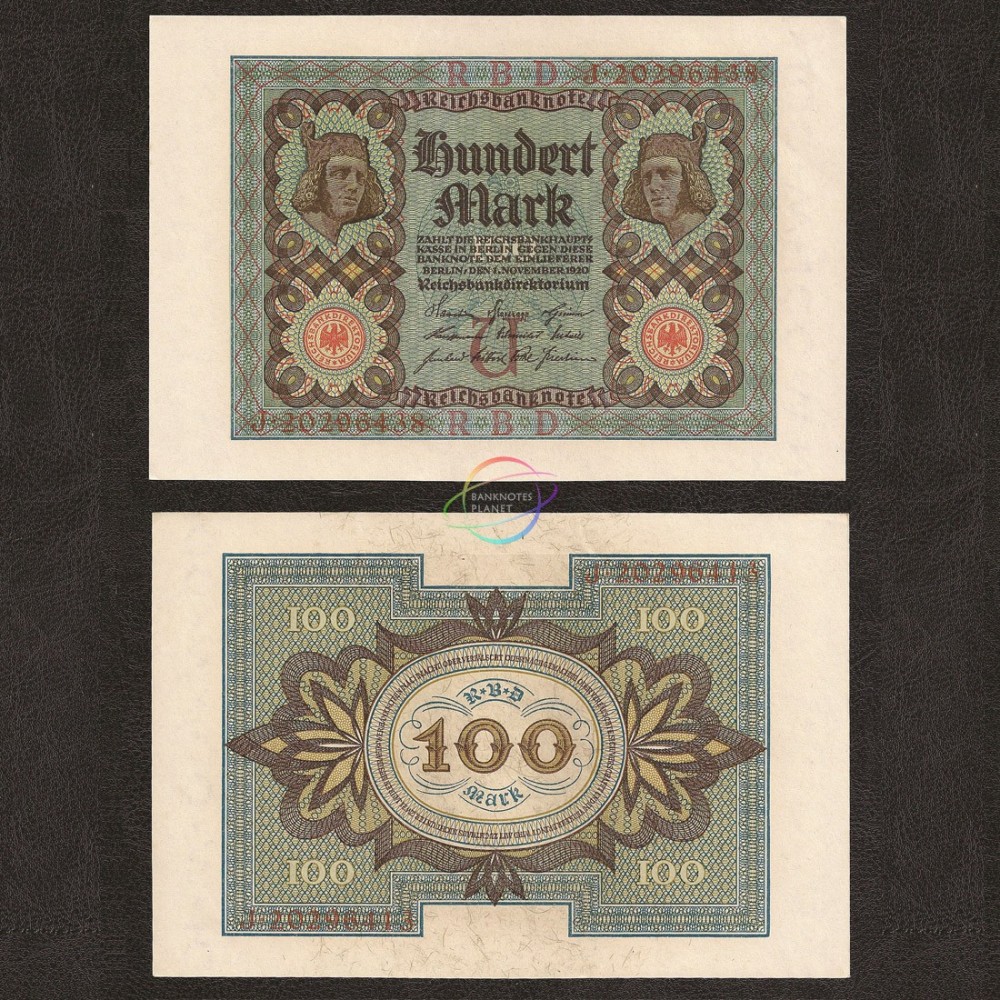 1920 German Mark Value