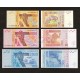 West African States, Togo 1000, 2000, 500 Francs Set 3 PCS, 2003 2012, P-815T, 816T, 819T, UNC
