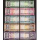 South Sudan 1, 5, 10, 25, 50 Pounds Set 5 PCS, 2011, P-5, 6, 7, 8, 9, UNC