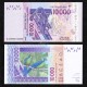 West African States, Togo 10,000 Francs, 2005, P-818T, UNC